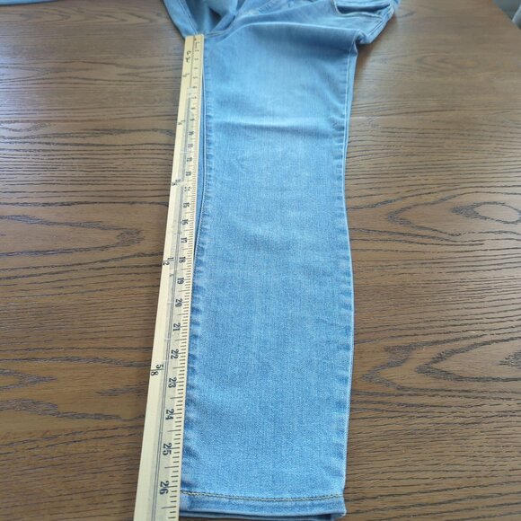 L'agence‎ women's Margot High Rise Cropped Skinny Light blue Jeans size 29 - Picture 12 of 13
